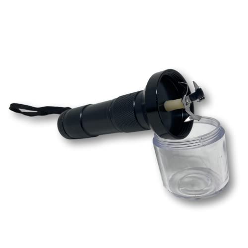 EKNA Elektronische Mühle aus Aluminium - Electric Mill (schwarz)