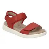 Westland by Josef Seibel Damen Sandaletten Albi 01,Weite G (Normal),lose Einlage,Strandschuhe,Sommersandalen,bequem,flach,rot,41 EU / 7 UK