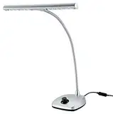 K&M 12298 LED Pianoleuchte silber