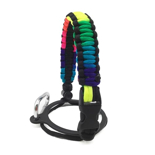 RVHAOODI Wasserflasche Kordelsträger Gurtgriff Griff Griff Carabiner isoliertes Flaschenhandle Wege Mündungen Flasche Gurt Schnurflasche Kabelschnüre Gurt Gurt