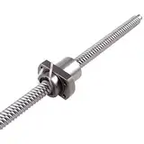 HWWEI 1616 Lead -Ballsumme SFE1616 25 0mm 300 500 1000 mm gerollte Kugelschraube BK/BF12 Ende bearbeitet +SFE1616 Einzelmutter for CNC Maschine(Größe:550mm)