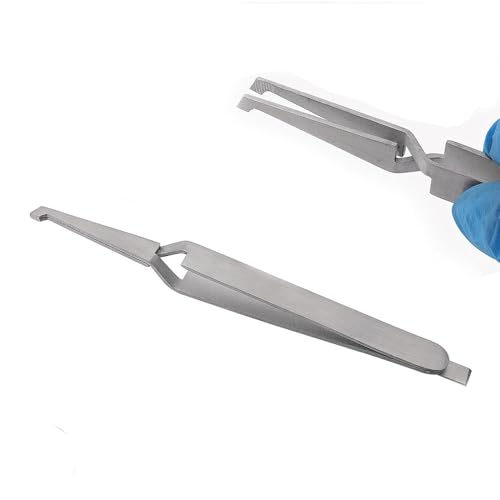 "SLITETECH® Präzise Bracket-Platzierung: Die Profi-Zahnarzt KFO Klemmpinzette - Perfekte Halterung und exakte Platzierung für höchste Zahntechnik-Präzision!" (Bracket Holder Placement Tweezer)