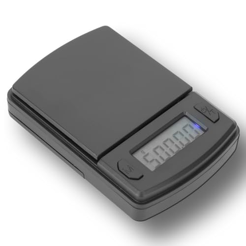 Digitale Grammwaage tragbare Mini-Elektronikwaage mit Tara-Funktion für Kitchen Labs Juweliergeschäfte zum Wiegen von Kräuterohrringen