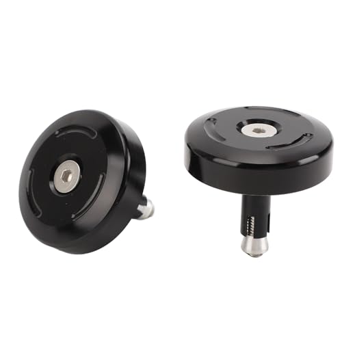 BREMSER MASTER ZYLINDER RESERVOIR CAP, 2 PCS Motorradbremszylinderscheibe Schockdämpfung für 800 Lange Anhaltend (BLACK)