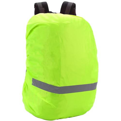 Unisex Regenschutz Schulranzen, wasserdichte Rucksack Regenschutzhülle Regenhülle Schutzhülle mit Reflektorstreifen(18-25L), Kompatibel mit ergobag, Scout, Step by Step, McNeill, DerDieDas