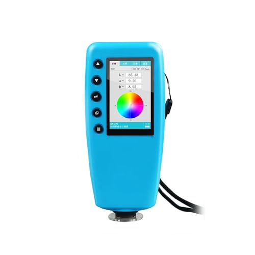 NURII Digitales Farbanalysator-Messgerät, WR-10QC Farbanalysator, Kolorimeter, Farbmessung, präziser Farbmessgerät-Tester