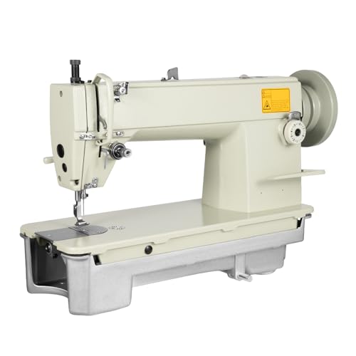 EurHomePlus Industrielle Leder NäHmaschine, Aluminium Heavy Duty Leder Nähmaschine, sich zum wie Strickgewebe, Leder und Leinwand, für Nähgeschäften, Werkstätten, Häusern