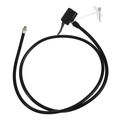 Sosoport Inflator Gebrauchter Schlauch Aufblasschlauch Fahrrad-Inflatorschlauch Universal-Inflatorschlauch Fahrradwerkzeug 125 cm