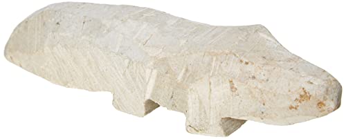 Honsell 79422 - Speckstein Rohling Krokodil, vorgefertigte Figur aus Speckstein, ca. 10 cm groß, zum Bearbeiten mit Raspel und Feile, ideal auch für Kinder