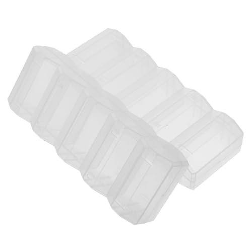 TOYANDONA Transparente Pokerchip Halter Boxen Reusable Kunststoff Poker Chip Aufbewahrung Mit Deckel Für Poker Spiele Nachts Und Partys