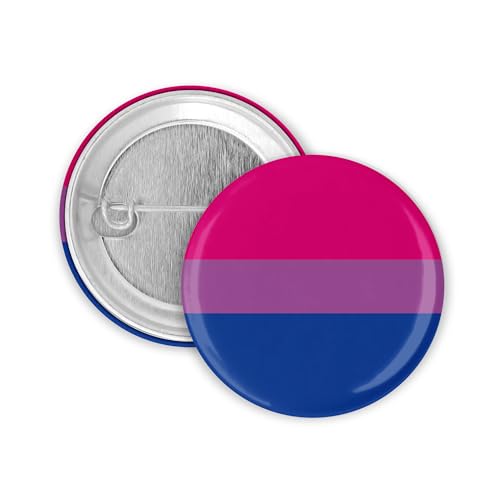 3x Bisexuell Flagge Button 25mm Pride CSD Lgbt Bisexual Badge