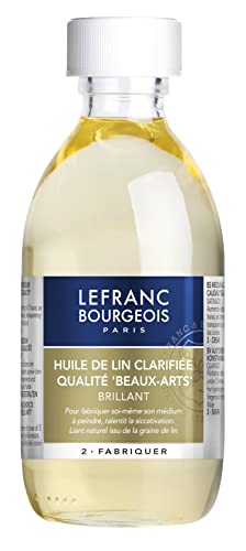 Lefranc & Bourgeois Malmittel, gereinigtes Leinöl in 250 ml Flasche