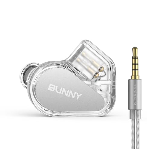 TANCHIJIM Bunny In-Ear-Kopfhörer, kristallklarer Klang und Stil, für Gamer und Audio-Enthusiasten (3,5 mm mit Mikrofon)