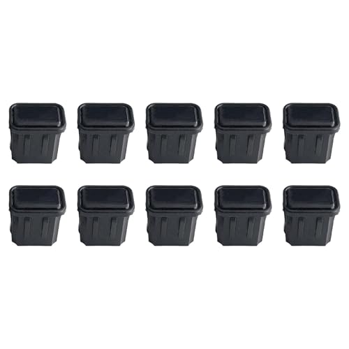 Eishockey-Schlauchstopfenkappen – 10 Stück Hockeyschläger-Endstopfen, Gummi-Schläger-Endschutz | Hockeyschläger-Endbandschutz, Hockey-Zubehör für Feldhockeyschläger
