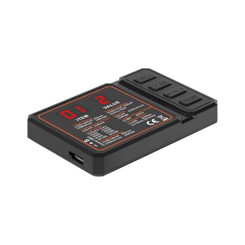 Einfacher Bedienungsprogrammierkarte Für Die Modelleinstellung LCD Anzeige Tragbarer Pinsel Geschwindigkeits Controller Programmierkarte