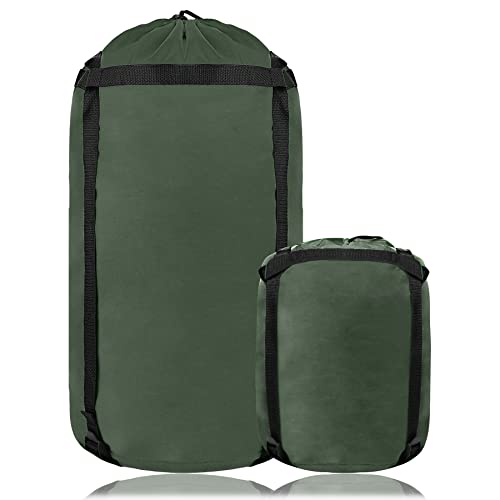 YINXN 46L Kompressionssack für Schlafsack, leicht, wasserdicht, kompakt, Nylon, Aufbewahrungstasche für Camping, Wandern, Reisen, Rucksackreisen