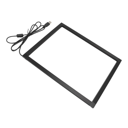 IR-Touch-Rahmen, Interaktives USB-Plug-and-Play-Touchscreen-Overlay für Display-TV, Whiteboards, Digital Signage mit Aluminiumlegierungsmaterial, Kompatibel für, und OS X