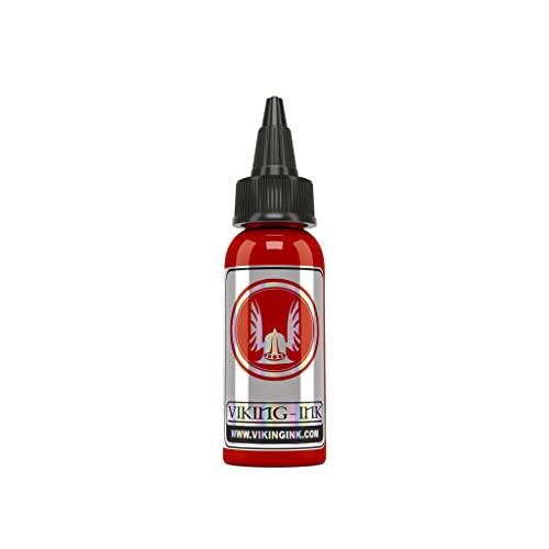 VIKING INK - DOUBLE RED 1oz (30ml) - Tattoo-Tinten