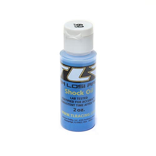 TEAM LOSI RACING Silicone Shock Oil, 60WT, 810CST, 2oz