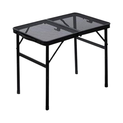 Klappbarer Campingtisch | Outdoor Klapptisch Campingzubehör,Aluminiumlegierung Mit Rutschfester Platte, Höhenverstellbar & Tragbar Für Picknick Und Outdoor-Party