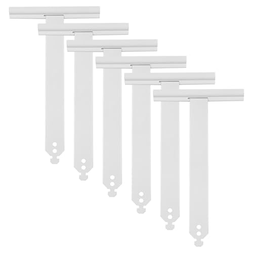 6 Stück Rollladen-Aufhängungsfedern, 250 mm Aluminiumlegierung und Edelstahl, Jalousien-Aufhängefedern für zuverlässige Installation und Wartung, geeignet für Fensterrollos und Garagentore