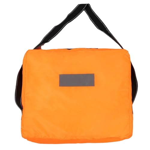 Meooyo Boat Throwable Flotationsvorrichtung 18x14in Hoch Auftriebsboot -Kissen mit Riemen reflektierende wasserdichte Wurfgeschichte zum Bootfahren, Schwimmen, Rettung, Surfen