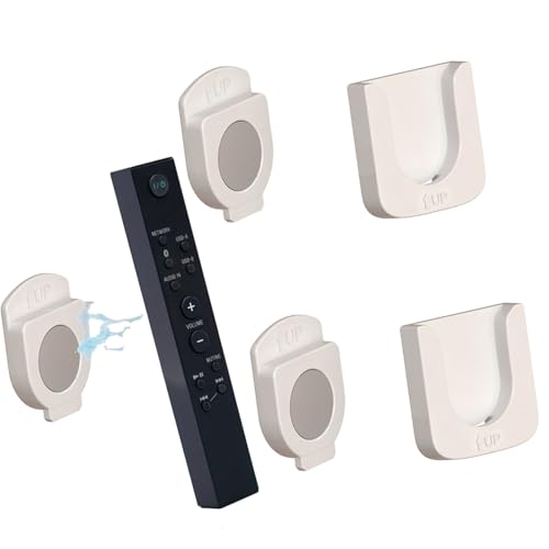2 Stück Verbesserter Starker Magnethalterung Fernbedienungshalter,Magnethalterung Fernbedienungshalter Wandhalterung,Fernbedienungshalter Wand,Fernbedienung Halterung Schule Zuhause