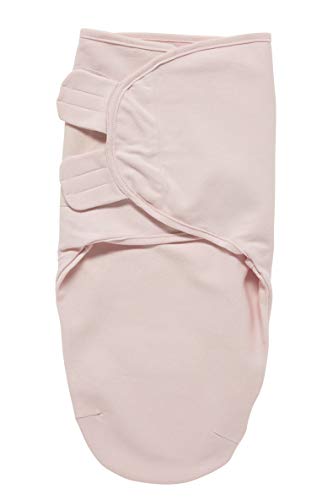 Meyco 300002 SwaddleMeyco Pucksack-Pucktuch S/M (0-3 Monate) UNI Hellrosa