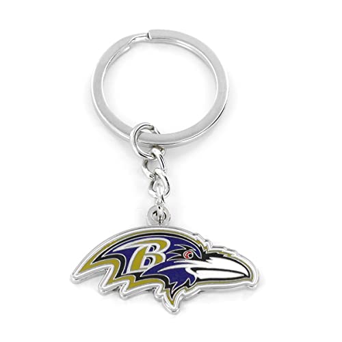 Aminco NFL Baltimore Ravens Team-Logo-Schlüsselanhänger