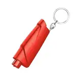 JNNJ 3-in-1 Nothammer Auto-Sicherheitshammer Notfallwerkzeug, Auto Nothammer mit Gurtschneider Für Autoglas Fenster, Fensterbrecher für Unterwasser und Land(Rot)
