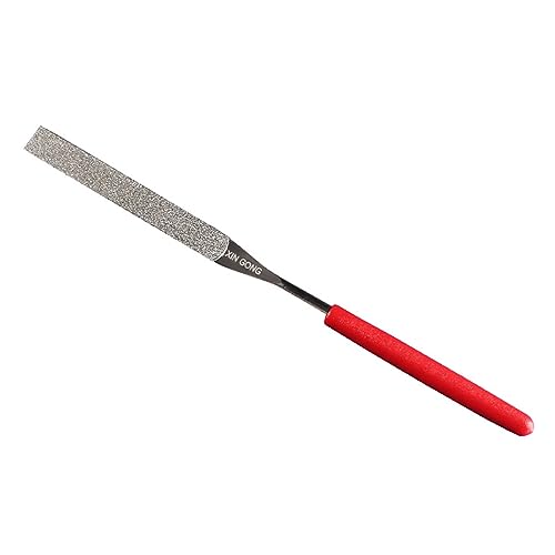 VOCUE 1 x Feilen-Nadelfeile, flach, Metall, Stein, Schleifgriff-Set