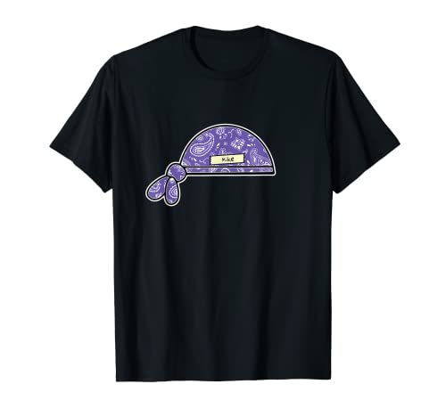 Bandana, lustiges Geschenk für Papierverkäufer, Violett T-Shirt