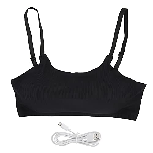 NSXAYIWE Massage-BH, Elektrischer Massage-BH, über USB Wiederaufladbar, Vibrationsvergrößerungsmassagegerät, Geräuscharm, Lineare Vibration, Multidirektionales Stimulationsmassagegerät