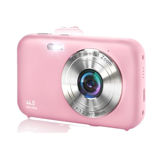 Digitalkamera 1080P 44MP Rosa
