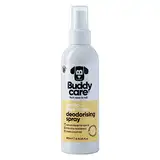 Buddycare Desodorierungsspray für Hunde – Vanille & Sheabutter – Süßes und pflegendes Desodorierungsspray für Hunde – Mit Aloe Vera und Pro Vitamin B5 (200 ml, 1 Stück)