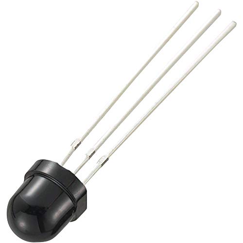 TRU Components 1567234 OS-0038N IR-Empfaenger Sonderform axial bedrahtet 38kHz 5.8mm 940 nm 35°, 5 Stück