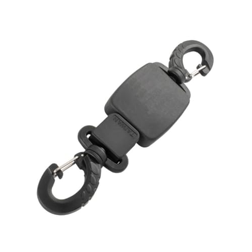 ABYSSTAR Unisex – Erwachsene Mini-Retraktor Retractor, Black, 35 cm