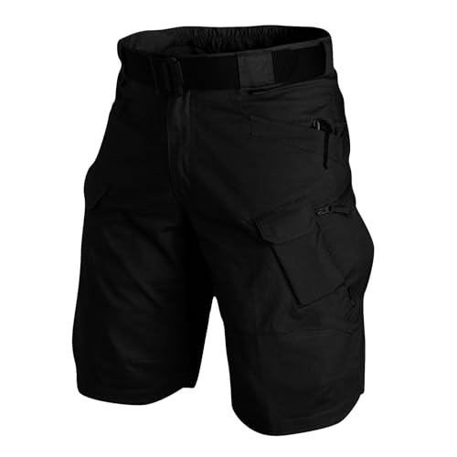 Generisch Cargo Jeans Herren Übergröße Golf Große Größen Baumwoll Camouflage Bermuda Military Camo Summer Shorts Men Knielange Baggy Sommer Cord Arbeitsshorts Herren Angebote Tages Blitzangebote, 5XL
