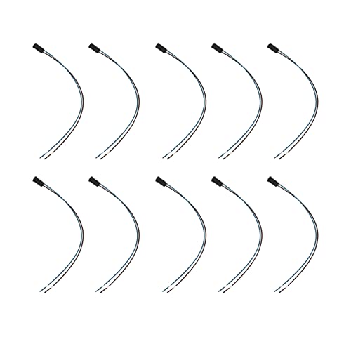 Dilwe 10 PCS G4 LED -Glühbirnenbuchse, G4 -Drahtanschluss -Steckdosenhalter -Adapter -Halogenlampenhalter für MR16 MR11 Lichter