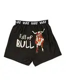 Lazy One Herren Boxershorts Full of Bull schwarz | L