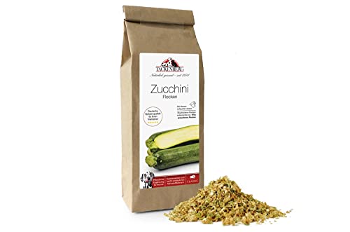 Tackenberg - TACKENBERGS Zucchiniflocken: Milde Flocken für Hunde - 150 g - Premiumqualität von Tackenberg