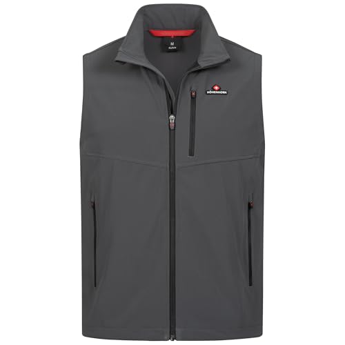 Höhenhorn Allalin Herren Weste Softshell Grau Gr. XL