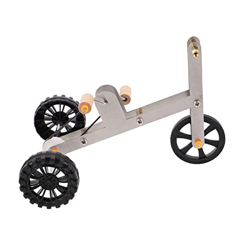 minkissy Puzzle-Spielzeug Vogel Fahrrad Bird Toys Bird Bike Vogelintelligenztraining Vogeltraining Vogelzubehör Parrot Toys Mini Spielzeug Xuanfeng Papagei Skateboard Edelstahl