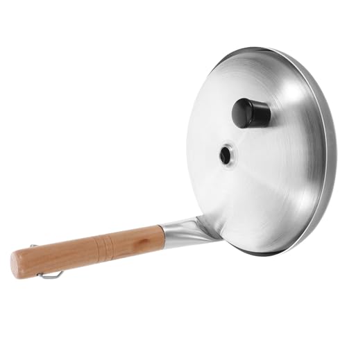 ABOOFAN Eltern-Kind-Donburi kleine Eierpfanne Rühreikocher japanische eierpfanne pochierte Eierpfanne Pfannkuchenmacher kleine Pfanne japanische Küche hölzern Silver