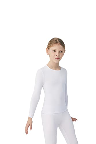 Ysabel Mora Kids White Thermal T-Shirt In Size 8 Years White