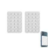 Pack of 2 Silikon Saugnapf Handyhülle Halterung Saugnapf,Handy Noppen Halter Rückseite Noppen Rückseite Silikon Handy Saugnapf Handyhülle Rückseite Saugnäpfe,für Shower Handyhülle Mit Saugnäpfen