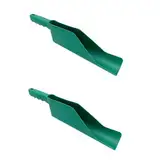 2 Stück Dachrinnenschaufel, Traufschaufel,Kleine Dachrinnenschaufel - Ideal für einfache Handhabung im Haushalt
