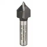 Bosch Zubehör 2608628407 V-Nutfräser 8 mm, D1 16 mm, L 16 mm, G 45 mm, 90°