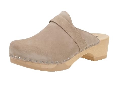 Softclox Tamina Sabots/Clogs Absatz/Keil Gr.37, Beige