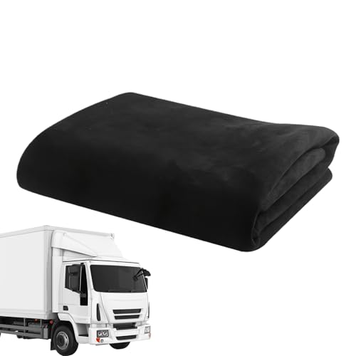 Black Auto Roof Headliner, Vehicles Upholstery with Backing, Adorable Compact Interior Trim Replacement Part for Car Truck RV, Roof Liner Material, Restoration Accessories